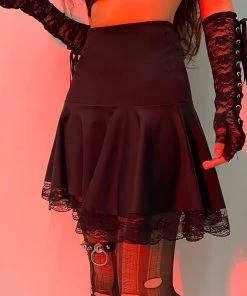 ALTERBABE CLOTHING Dark Couture Mini Skirt