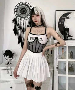ALTERBABE CLOTHING Sinful Chained Underboob Corset
