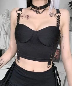 ALTERBABE Hardcore Spell Crop Top