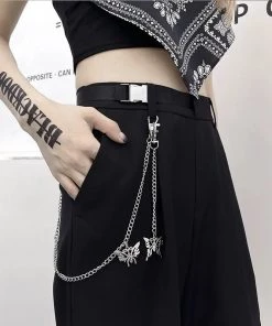 ALTERBABE Linked Up Cutout Pants CLOTHING