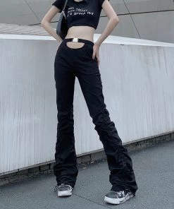 ALTERBABE Look At Me Buckle Pants