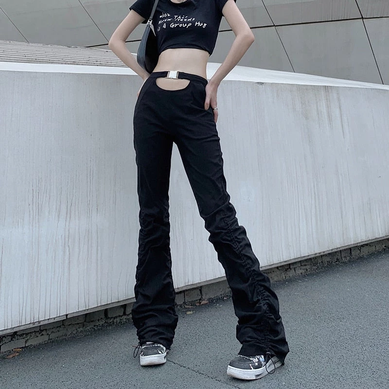 ALTERBABE Look At Me Buckle Pants