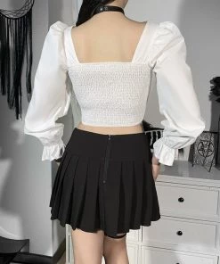 ALTERBABE Perfect Poetry Puff Sleeve Top CLOTHING