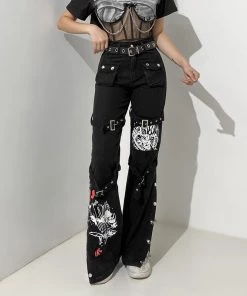 ALTERBABE CLOTHING Rules To Break Buckle Pants