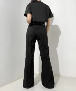 ALTERBABE CLOTHING Rules To Break Buckle Pants