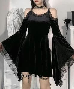 ALTERBABE CLOTHING Night Dream Off The Shoulder Dress