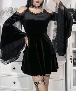 ALTERBABE CLOTHING Night Dream Off The Shoulder Dress