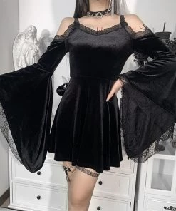 ALTERBABE CLOTHING Night Dream Off The Shoulder Dress