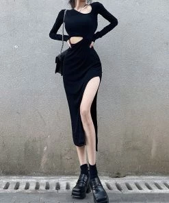 ALTERBABE Sinful Asymmetric Cutout Dress CLOTHING