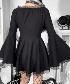 ALTERBABE CLOTHING Bad Romance Flare Sleeve Dress