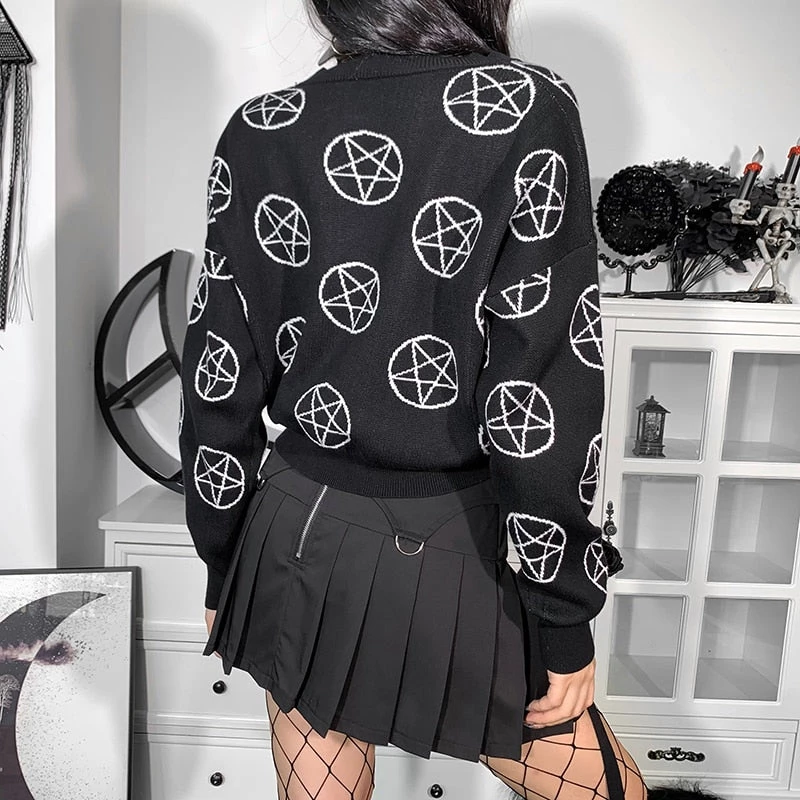 ALTERBABE Hocus Pocus Pentagram Cardigan CLOTHING