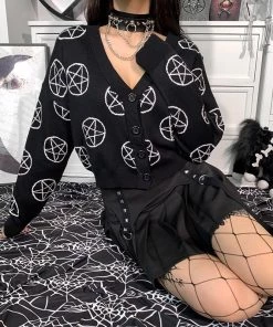 ALTERBABE Hocus Pocus Pentagram Cardigan CLOTHING