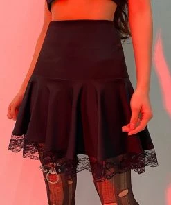 ALTERBABE CLOTHING Dark Couture Mini Skirt