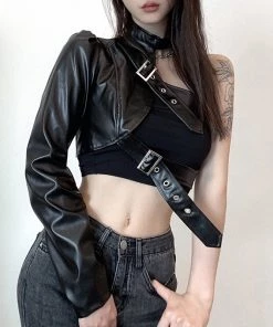 ALTERBABE CLOTHING No Mercy Shoulder Harness Shrug