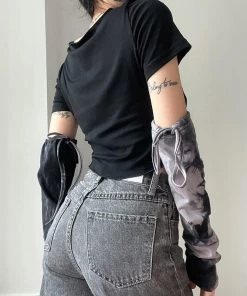 ALTERBABE CLOTHING Rebel Heart Top & Gloves Set