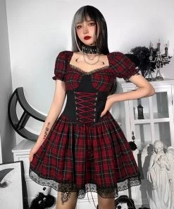 ALTERBABE CLOTHING Love Your Everything Plaid Dress