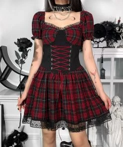 ALTERBABE CLOTHING Love Your Everything Plaid Dress