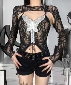 ALTERBABE Forgotten Tale Cami & Shrug Set