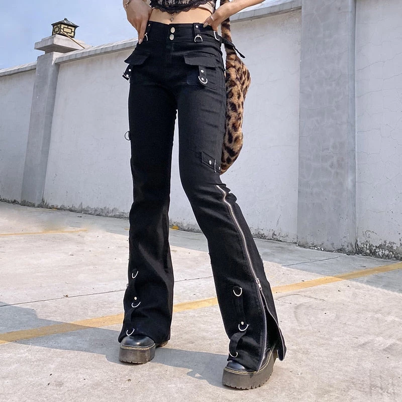 ALTERBABE Sinister Citizen Flare Pants CLOTHING