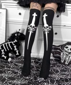 ALTERBABE Creepers Cross Thigh Socks