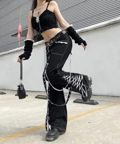 ALTERBABE Lace Me Up Pants