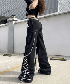 ALTERBABE Lace Me Up Pants