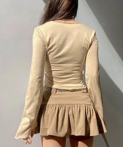 ALTERBABE Social Butterfly Crop Top