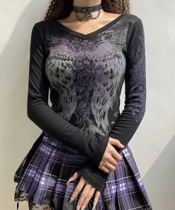 ALTERBABE Angel Below Graphic Top NEW