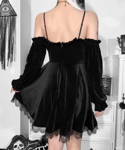 ALTERBABE Wicked Love Velvet Dress