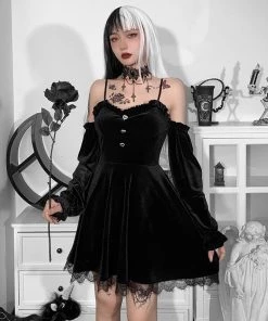 ALTERBABE Wicked Love Velvet Dress