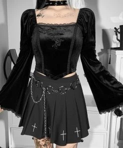 ALTERBABE CLOTHING Immortal Bell Sleeve Top