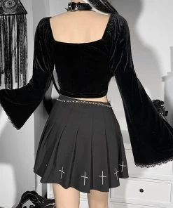 ALTERBABE CLOTHING Immortal Bell Sleeve Top