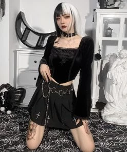 ALTERBABE CLOTHING Immortal Bell Sleeve Top