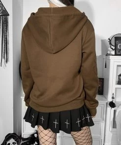 ALTERBABE Deadly Doom Zipper Hoodie