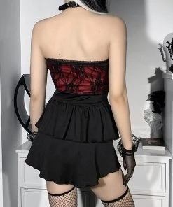 ALTERBABE CLOTHING I'm No Angel Mini Dress