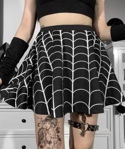 ALTERBABE Trapped You Flare Skirt