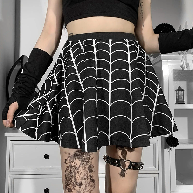 ALTERBABE Trapped You Flare Skirt