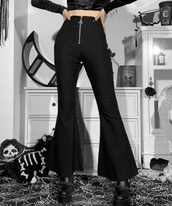 ALTERBABE CLOTHING Pray For Your Sins Flare Pants