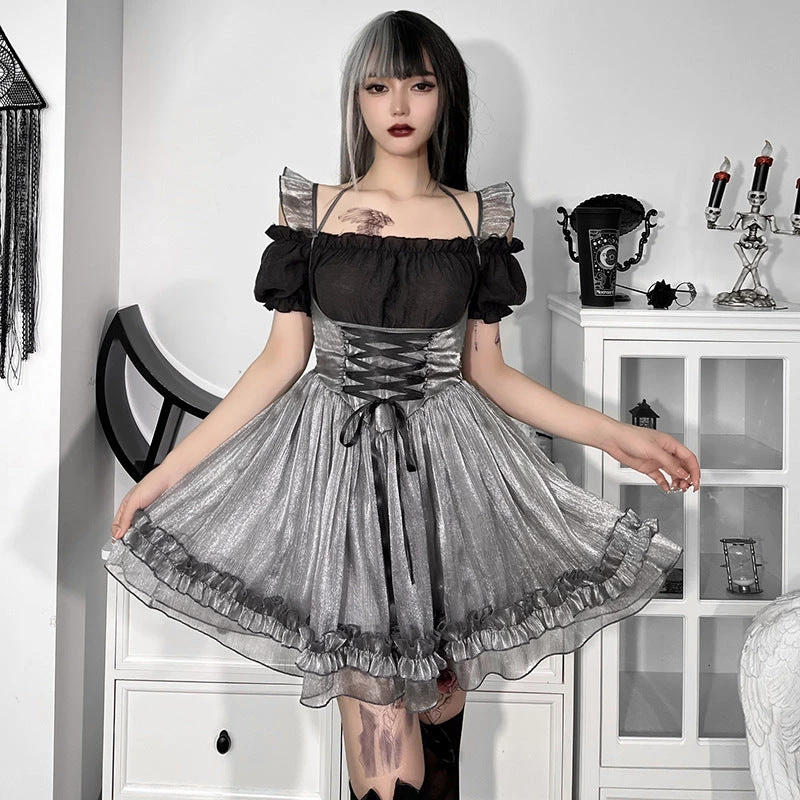 ALTERBABE Cosmic Lolita Babydoll Dress NEW