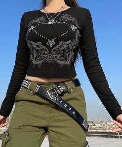 ALTERBABE Venus Retrograde Crop Top