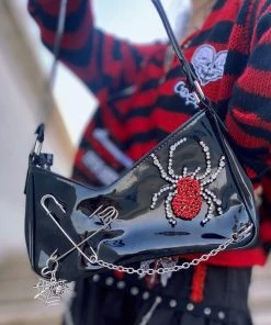 ALTERBABE NEW Spider Bites Baguette Bag