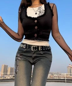 ALTERBABE NEW Say Something Vest Top