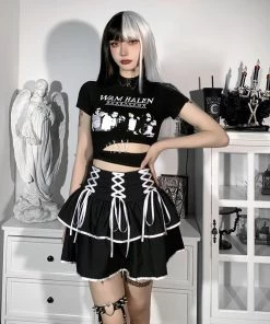 ALTERBABE Ice Devious Mini Skirt NEW