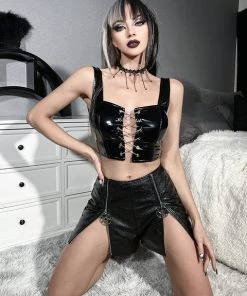 ALTERBABE NEW Sin With Me Pentagram Shorts