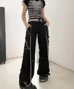 ALTERBABE Hungry For Power Chain Pants