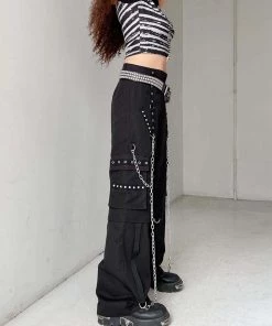 ALTERBABE Hungry For Power Chain Pants