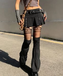 ALTERBABE NEW Bad Behavior Skirt & Leg Warmers Set